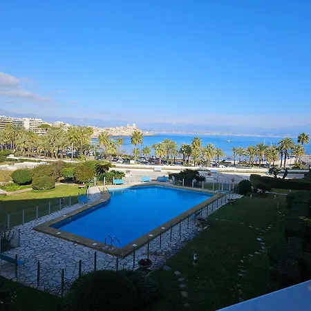 Cap D'Antibes Port Aubernon 3P Vue Mer Piscine Exterior photo