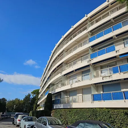 Cap D'Antibes Port Aubernon 3P Vue Mer Piscine Exterior photo